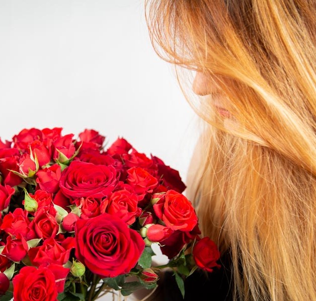 Bouquet Moscou - roses rouges - France Fleurs